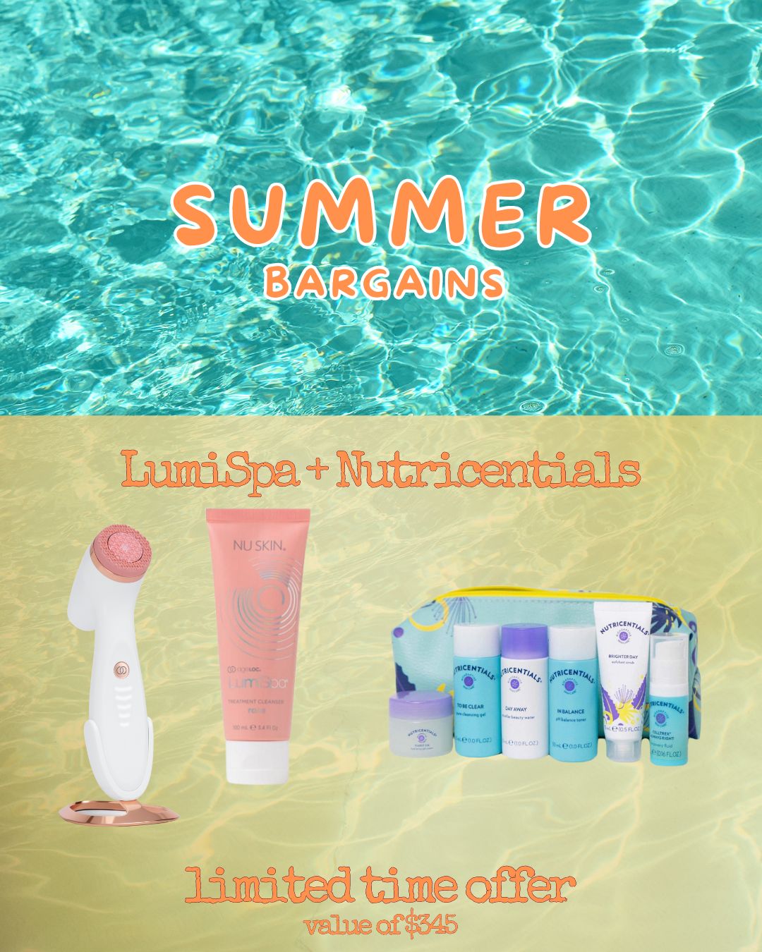 Summer LumiSpa + Nutricentials Bundle