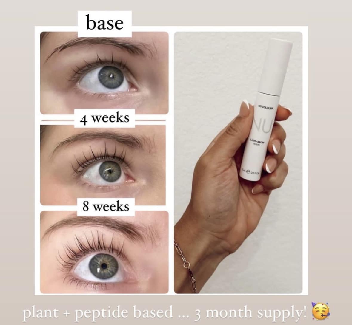 Nu Colour Lash + Brow Serum