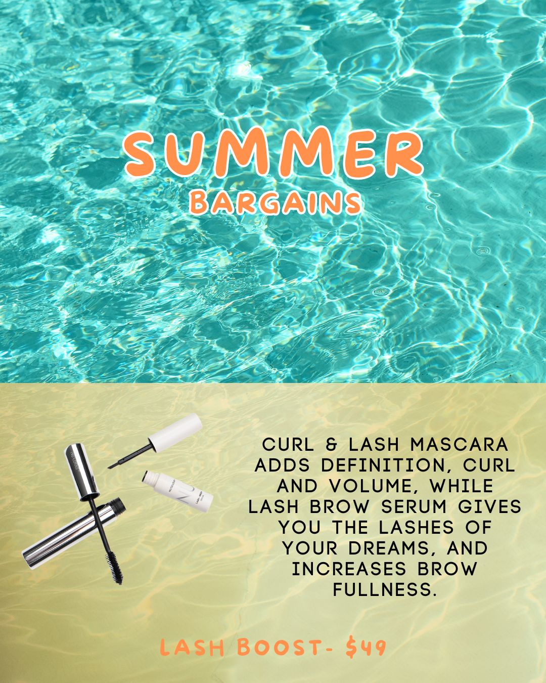 Boost those Lashes - Lash + Brow Serum!