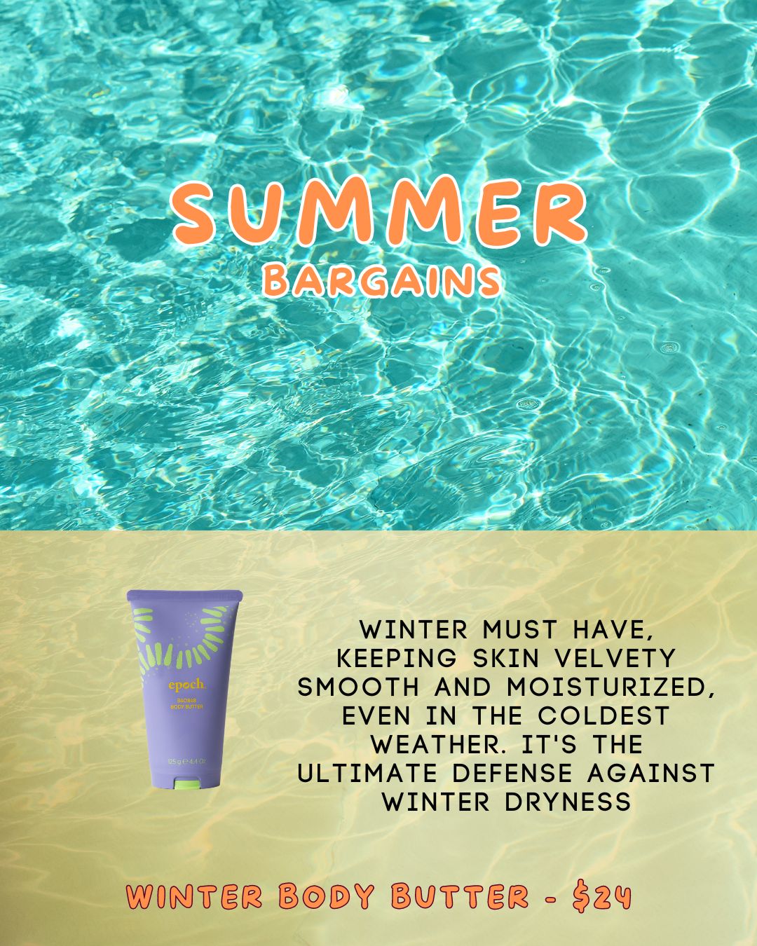 Sunburn Blaster - Epoch Body Butter!