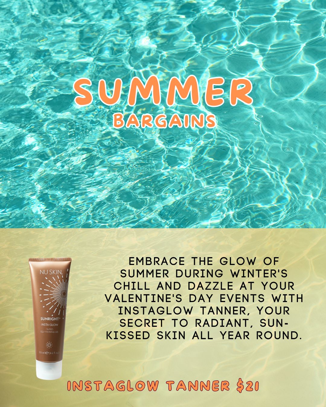 Extend Your Summer Glow - Instaglow Sunless Tanner